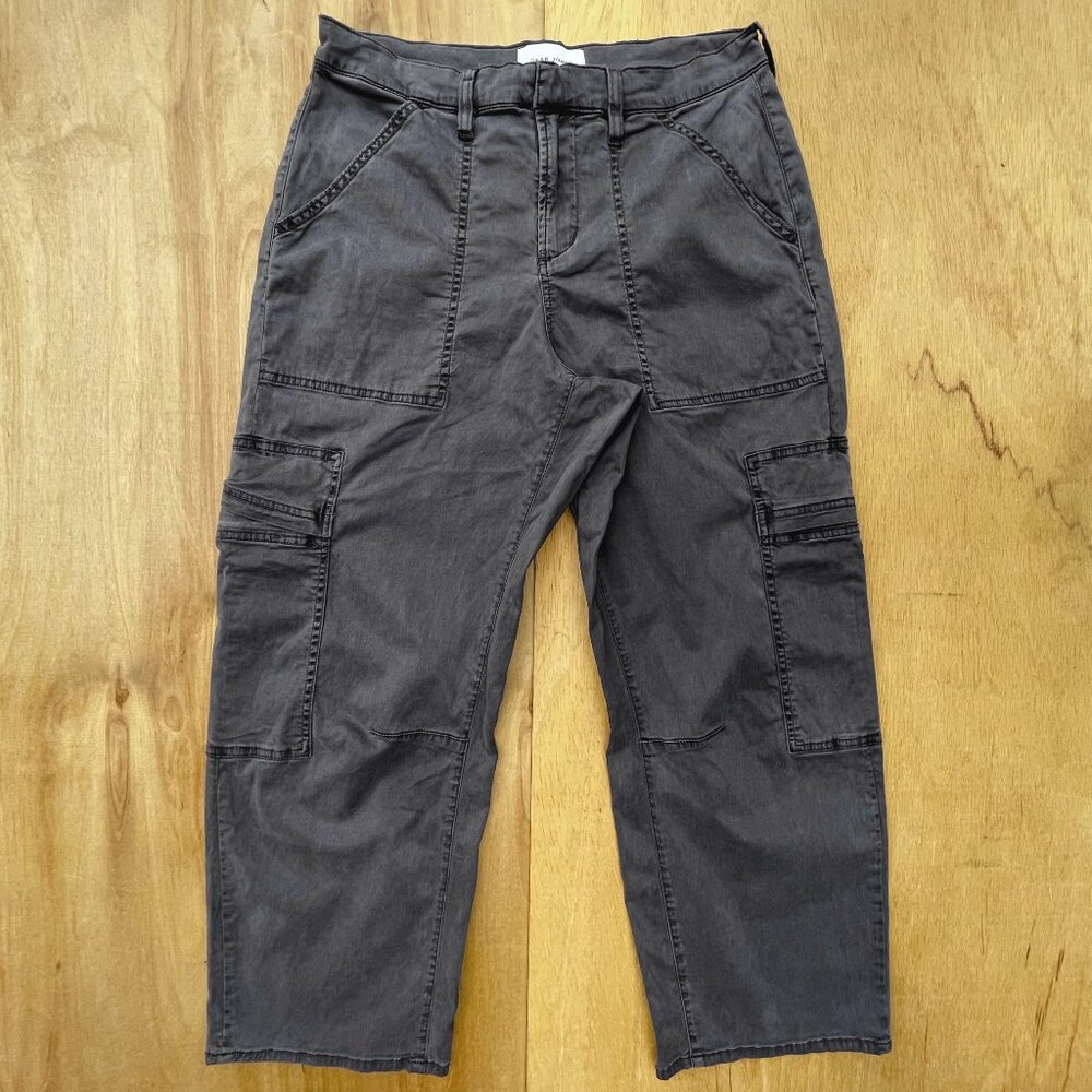 DEAR JOHN LASSO BARREL FIT TENCEL LYOCELL FIBERS WOMENS sz 29 Charcoal High Rise